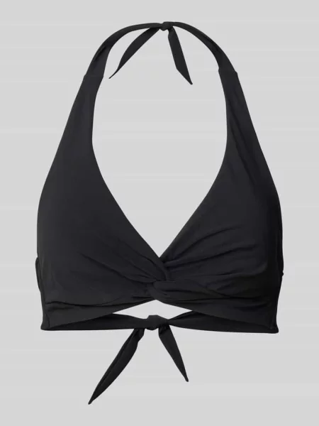 Top bikini z wiązanym detalem Barts czarne