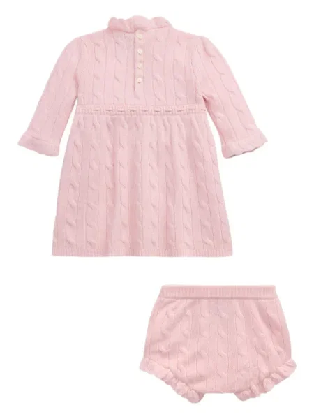 Sukienka dziecięca Polo Ralph Lauren różowa