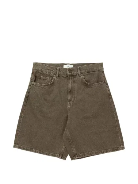 Pantaloni scurți din denim Les Deux maro