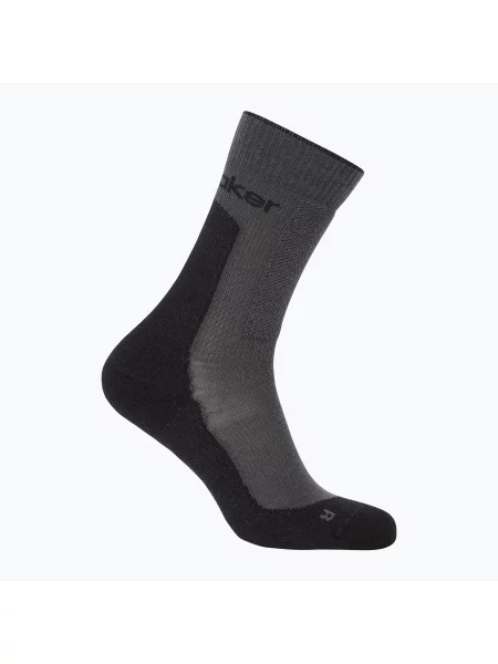 Șosete pentru femei Icebreaker Merino Hike+ Medium Crew obsidian/negru negru