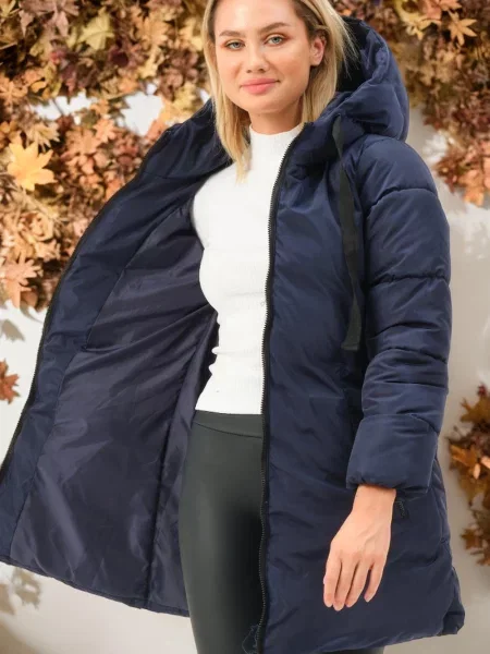 Palton Dewberry albastru