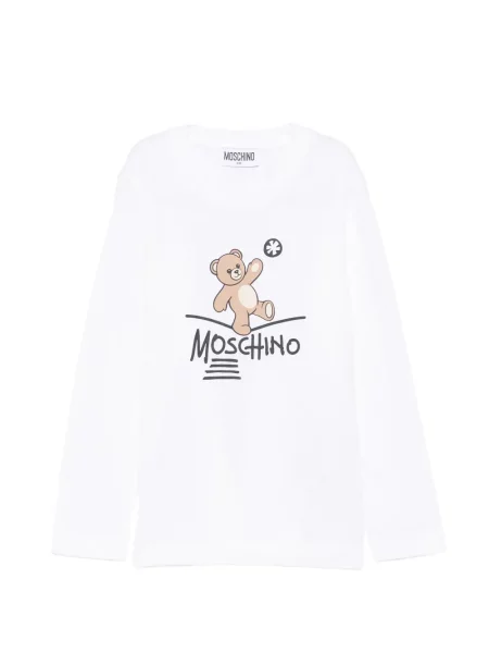 Dětské tričko Moschino bílé