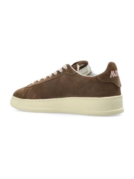 Sneakersy Autry brązowe