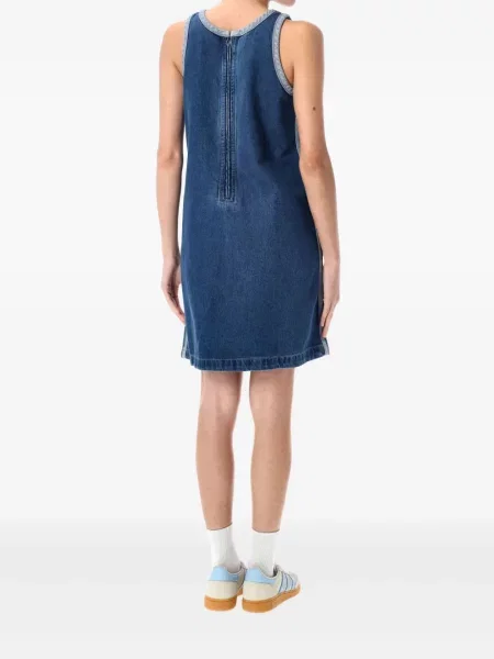 Croșetat pantaloni scurți Adidas tricotate de costum albastru