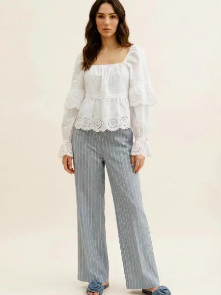 Crās Tricou Nellacras alb