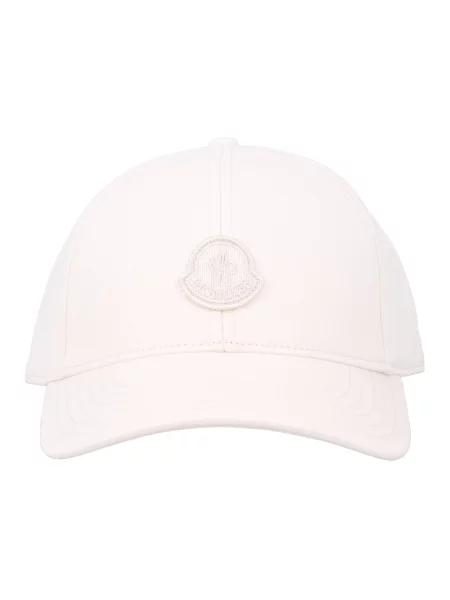 Czapka z daszkiem Moncler beżowa