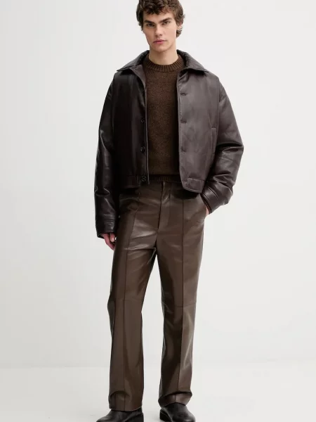 Светр із додаванням вовни Les Deux коричневий