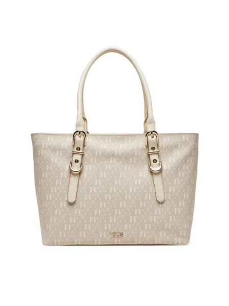 TOUS Сумка Buckles Silhouette бежевий