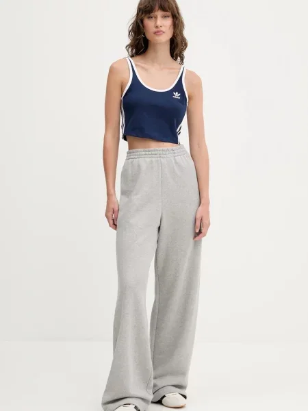 Топ Adidas Originals в полоску синий