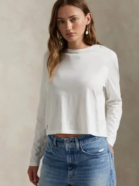 Polo Ralph Lauren longsleeve biały