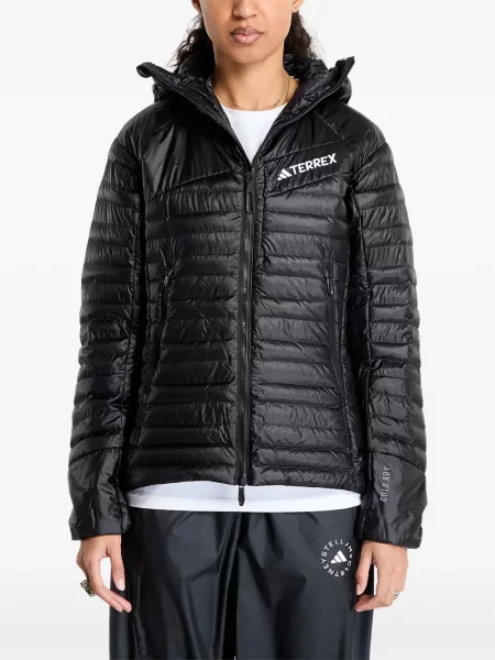 Hanorac Adidas cu autograf alergare evazat verde
