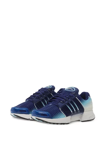 Pöttyös fűzős csipkés póló Adidas kék