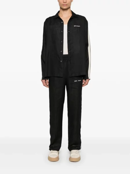 Cămașă Palm Angels cu broderie negru