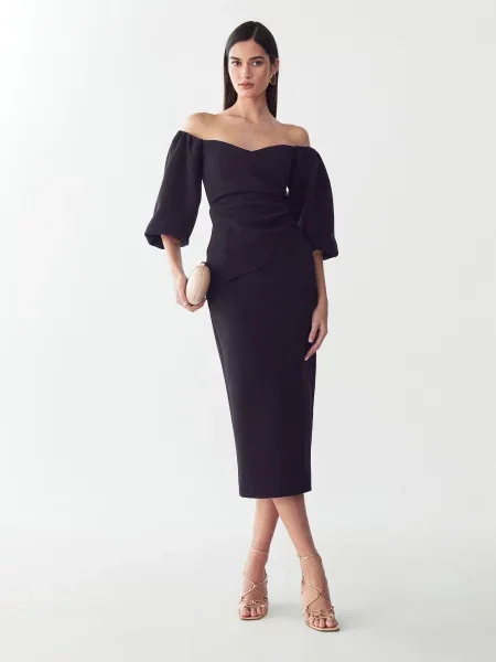 BWLDR Rochie de cocktail Jessamy' negru