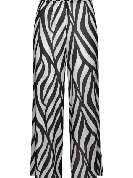 FRENCH CONNECTION Pantaloni negru alb