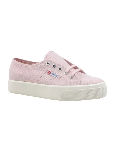 Sneakersy Superga 2730 na platformie różowe