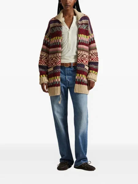 Μικρός κάλτσες Polo Ralph Lauren με κέντημα από ζέρσεϋ μπλε