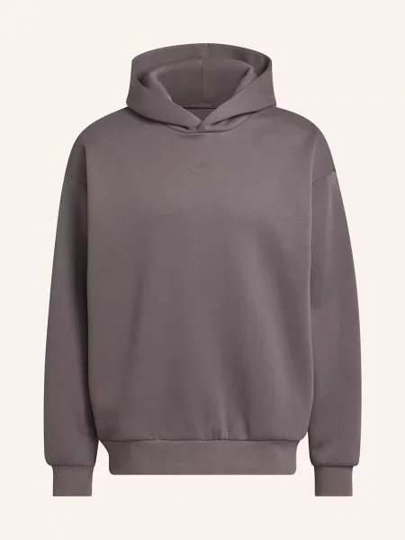 Bluza z kapturem Adidas Originals z kapturem z nadrukiem szara