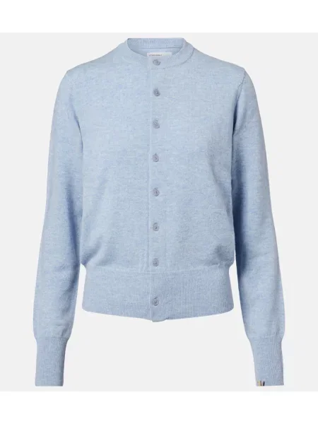 Cardigan Extreme Cashmere din cașmir albastru