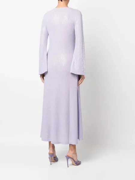 Rochie Dodo Bar Or cu paiete de costum violet