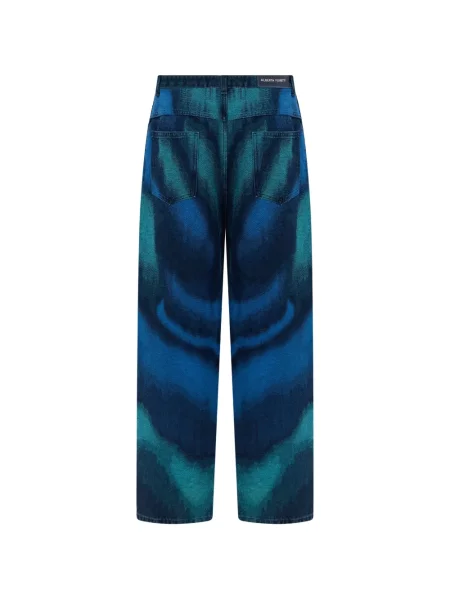 Blugi Alberta Ferretti albastru