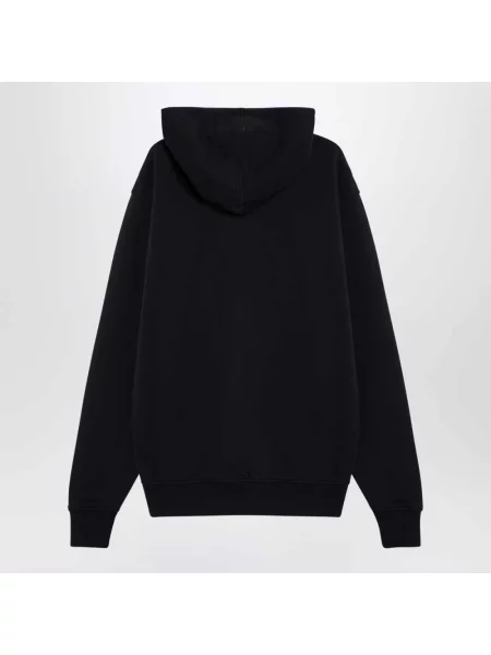 Bluza z kapturem Ami Paris czarna
