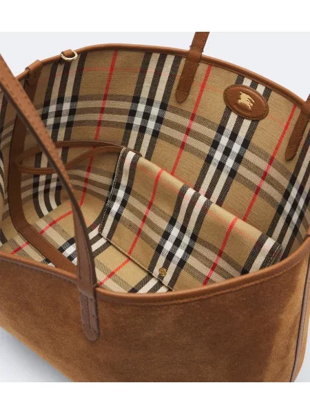 Shopper kabelka Burberry hnedá