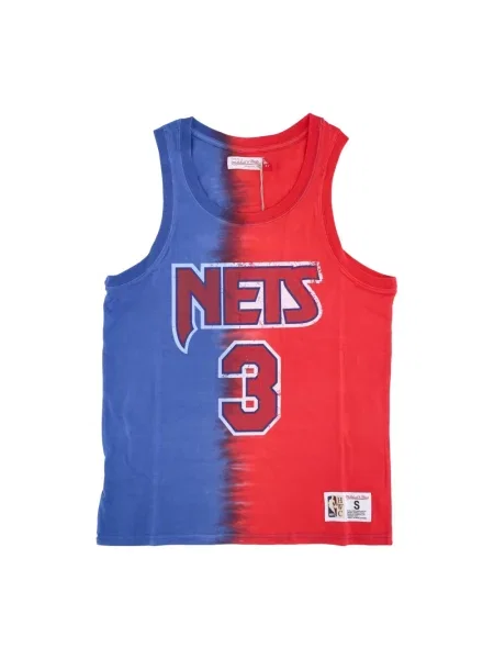 Tie dye koszulka sportowa Mitchell & Ness wiązana