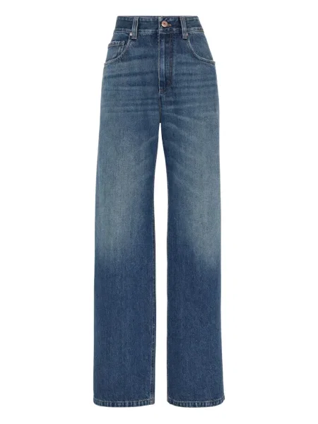 Blugi Brunello Cucinelli albastru