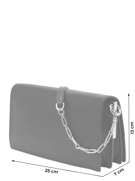 Torbica z verigo Calvin Klein črna