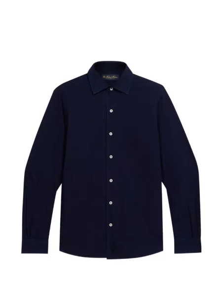 Gulerat cămașă Brooks Brothers albastru