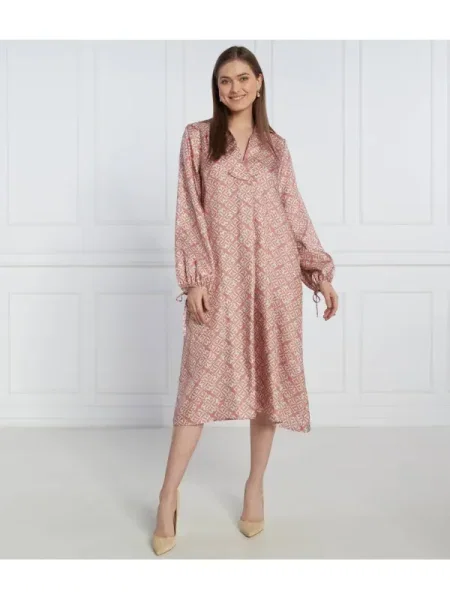 Beatrice B De mătase rochie roz