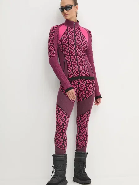 Спортивні легінси Newland Blaise візерунок рожевий