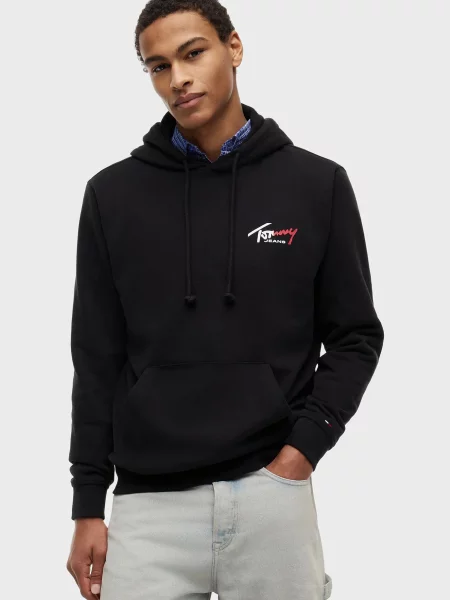 Худі Tommy Jeans чорне