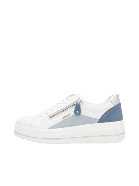 Sneakersy Remonte białe
