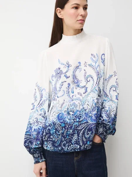 Medicine bluza viskozna bela