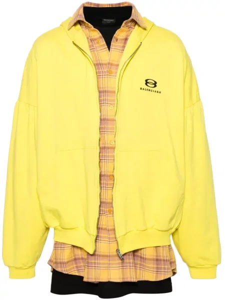 Яке Balenciaga жълто