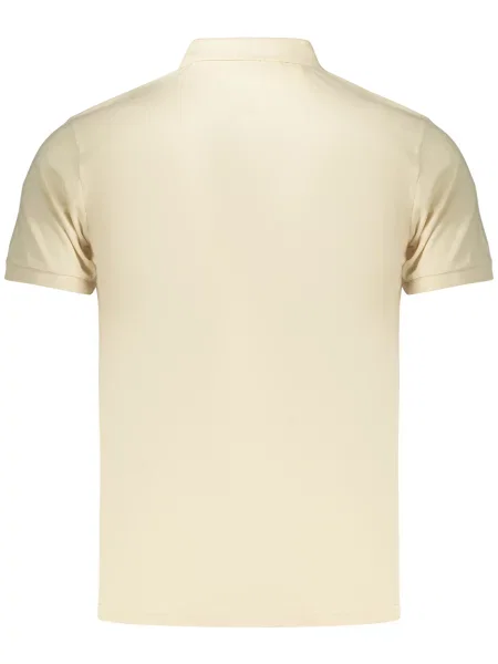 Tricou polo Coveri Moving bej