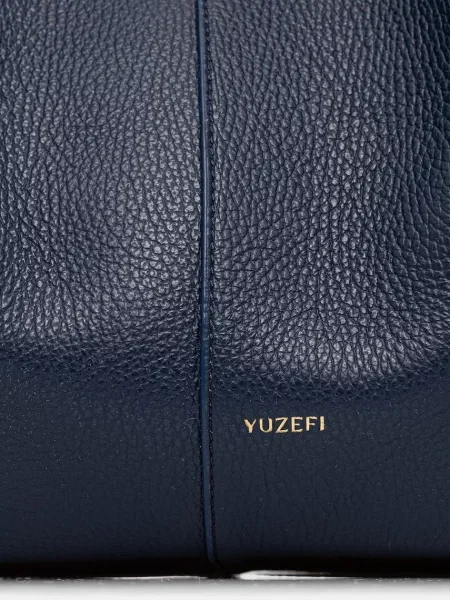 Кожаная сумка шоппер Yuzefi