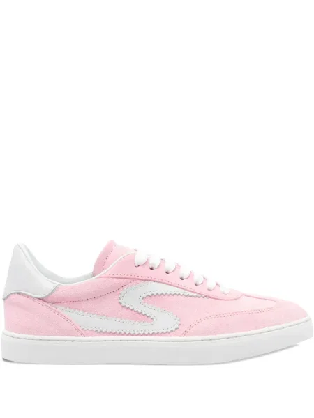 Sneakerși Stuart Weitzman din piele roz