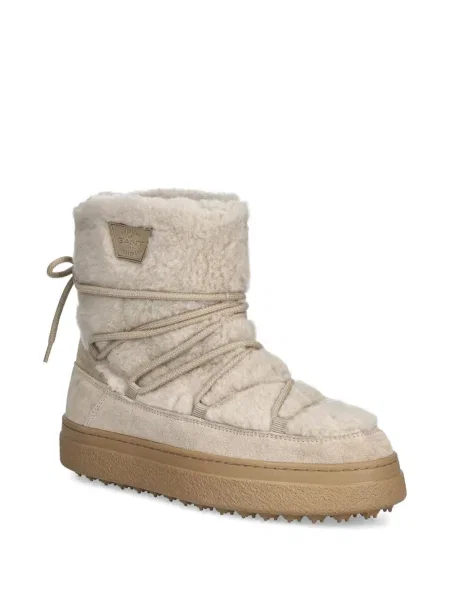 Botine Gant cu șireturi din dantelă