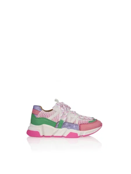 Sneakersy Dwrs skórzane białe