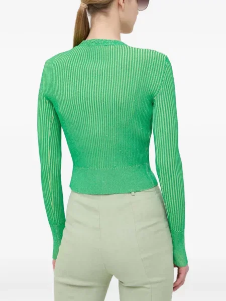 Cardigan Beatrice B tricotate verde