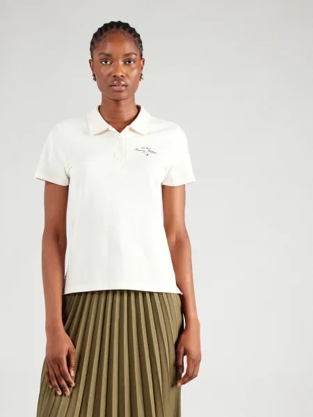 Tommy Hilfiger Tricou polo Bej alb