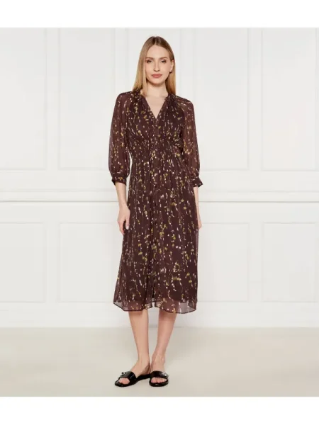Ba&sh Rochie KARLA maro