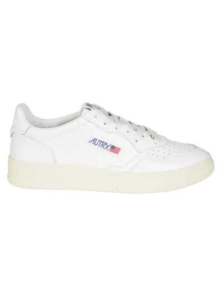 Sneakersy Autry skórzane białe