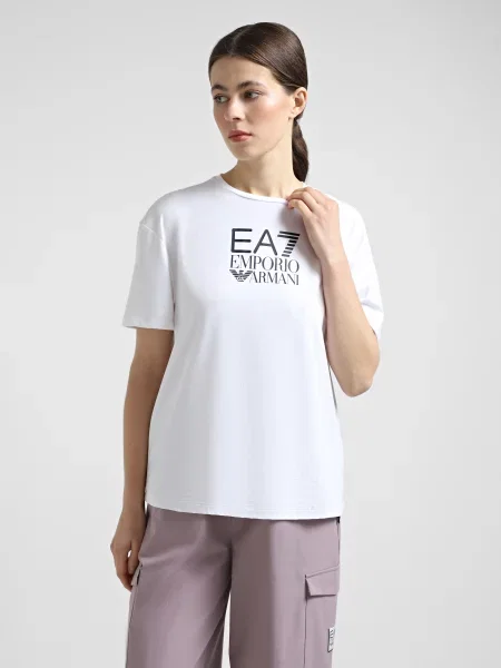 Футболка Ea7 белая