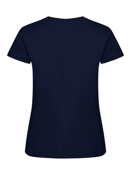 Clique Basic-T dopasowana koszulka dark navy niebieska