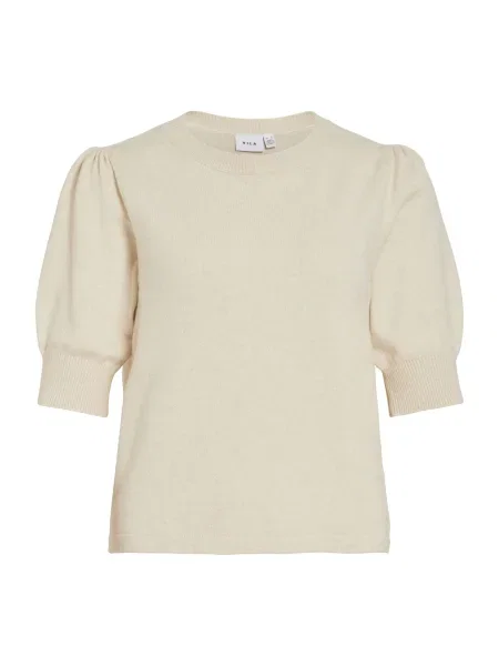 VILA Pulover VIRIL deschis bej
