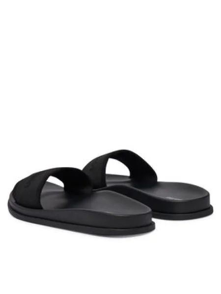 Šľapky Calvin Klein City Sandal Mule Webbing čierna